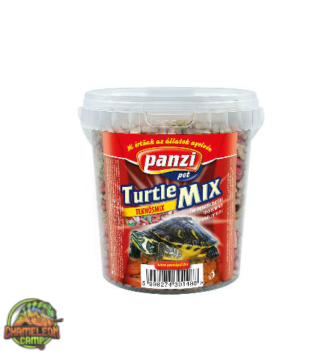 Panzi Teknősmix, teljes értékű teknőstáp - vödrös -  90g