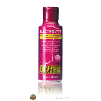   Exo Terra Electrolyte Supplement - ásványianyagok, D - vitaminnal (120ml)