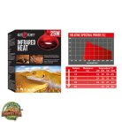 Repti Planet - Infrared Heat - Infravörös melegítő izzó - 25W