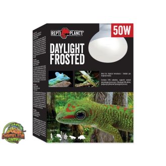 Repti Planet - Daylight frosted melegítő izzó - 50W
