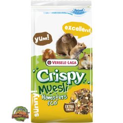   Versele-Laga Crispy Muesli Hamster & Co - Müzli eleség hörcsögök,egerek,patkányok és futóegerek részére (400g)