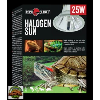   Repti Planet - Halogen Sun 25 W - intenzív fényt sugárzó melegítő izzó