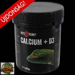   Repti Planet Calcium + D3 - kiegészítő takarmány - hüllők részére (125g)