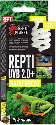 Repti Planet Rainforest izzó- esőerdei terráriumokhoz (UVB 2.0/13W)