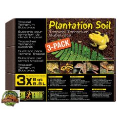   Exo-Terra Plantation Soil - kókuszrost talaj terráriumokba- (3 x 8,8 l)