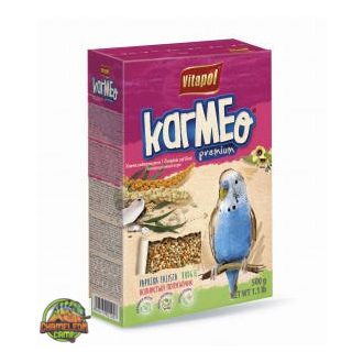   Vitapol Karmeo Complett - Teljesértékű eledel hullámos papagáj részére (500g) - dobozban
