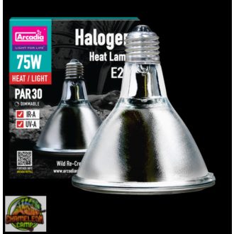 Arcadia Halogen Heat Lamp - melegítő izzó - 75 W