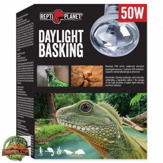   Repti Planet - Daylight basking - természetes nappali fényt sugárzó melegítő izzó - (50W)
