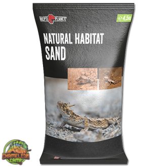    Repti Planet Natural Habitat Sand - fekete terráriumi homok - (4,5kg)