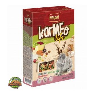   Vitapol Karma 2in1 (zöldség,gyümölcs) kiegészítő eleség - rágcsálók és nyulak részére (340g)
