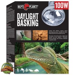   Repti Planet - Daylight basking - természetes nappali fényt sugárzó melegítő izzó - (100W)