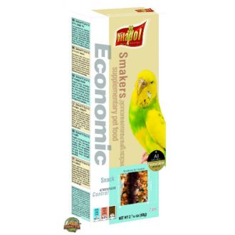   Vitapol Economic Smakers - duplarúd -hullámos papagájok részére (60g)