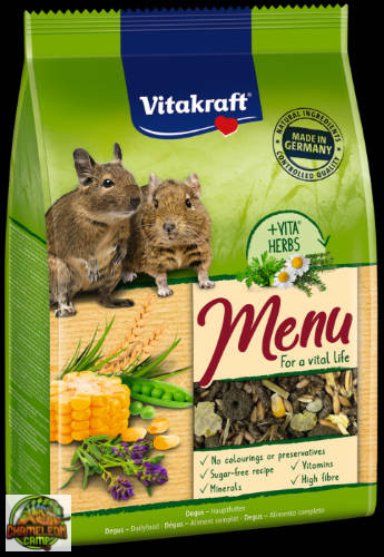 Vitakraft Menu (Degu) - teljes értékű eledel (600g)