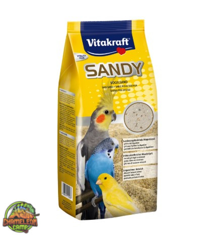 Vitakraft Sandy Vitality Plus - madárhomok kitestű díszmadaraknak (2,5kg)