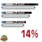 Arcadia Pro T5 UVB kit - UVB fénycső szett - 14% Sivatagi - 39W - 87 cm