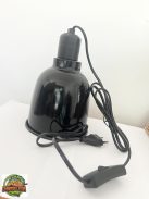 Nomoy Pet Fém lámpabúra| 300W - 20 cm magas kivitel - fényes fekete NJ-28