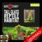 Repti Planet Tall Glass Reptile Habitat - Magas, üveg terrárium (45x45x60cm)